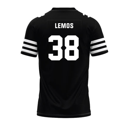 Iowa State - NCAA Football : Eddie Lemos - Black Premium Football Jersey