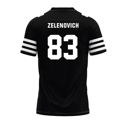 Iowa State - NCAA Football : Sam Zelenovich - Black Premium Football Jersey-1