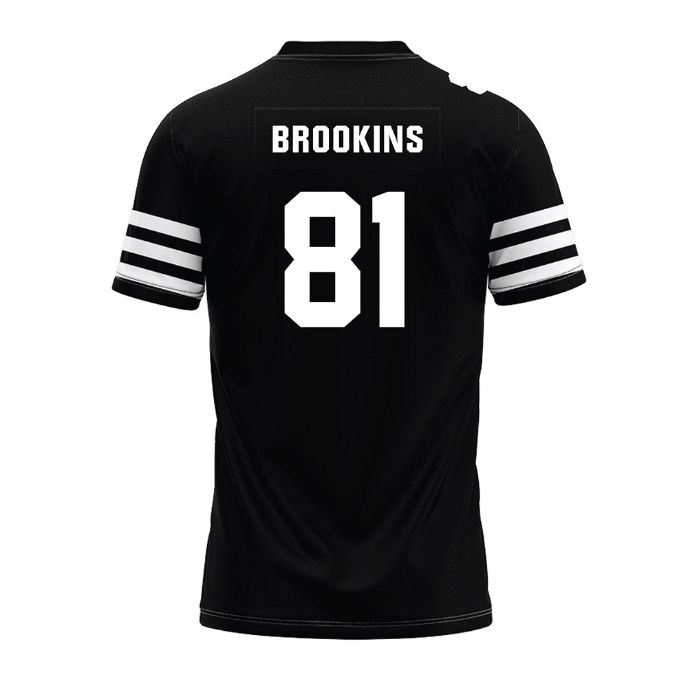 Iowa State - NCAA Football : Karon Brookins - Black Premium Football Jersey-1