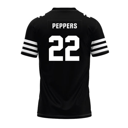 Iowa State - NCAA Football : Ryver Peppers - Black Premium Football Jersey-1