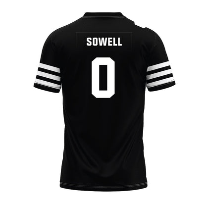 Iowa State - NCAA Football : Chase Sowell - Black Premium Football Jersey-1
