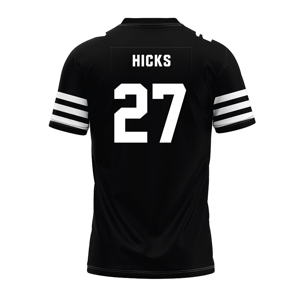 Iowa State - NCAA Football : LaMarcus Hicks - Black Premium Football Jersey-1