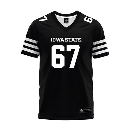 Iowa State - NCAA Football : Carson Rhodes - Black Premium Football Jersey