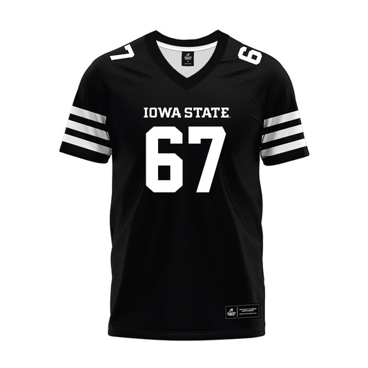 Iowa State - NCAA Football : Carson Rhodes - Black Premium Football Jersey
