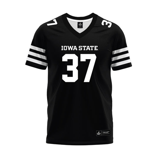 Iowa State - NCAA Football : Easton Miller - Black Premium Football Jersey