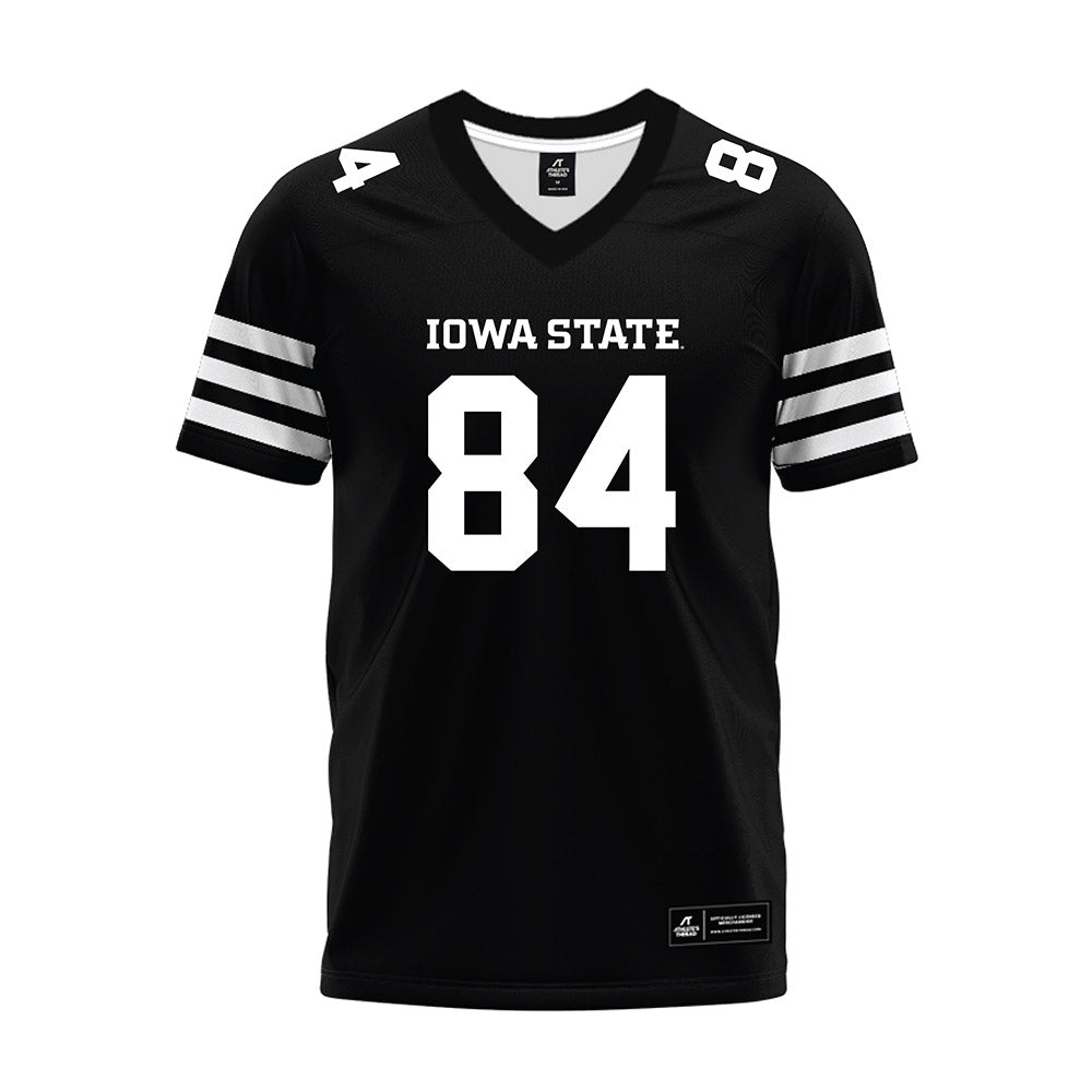 Iowa State - NCAA Football : Gabe Burkle - Black Premium Football Jersey