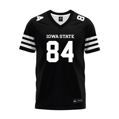 Iowa State - NCAA Football : Gabe Burkle - Black Premium Football Jersey