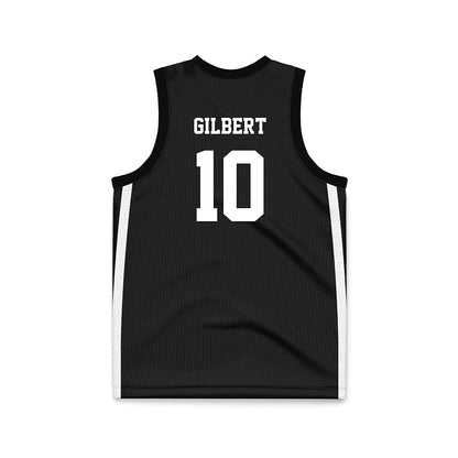 Iowa State - NCAA Men's Basketball : Keshon Gilbert - Black Basketball Jersey-1