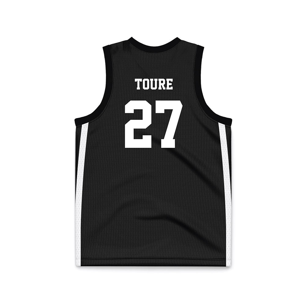 Iowa State - NCAA Men's Basketball : Killyan Toure - Black Basketball Jersey-1