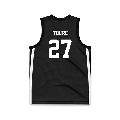 Iowa State - NCAA Men's Basketball : Killyan Toure - Black Basketball Jersey-1