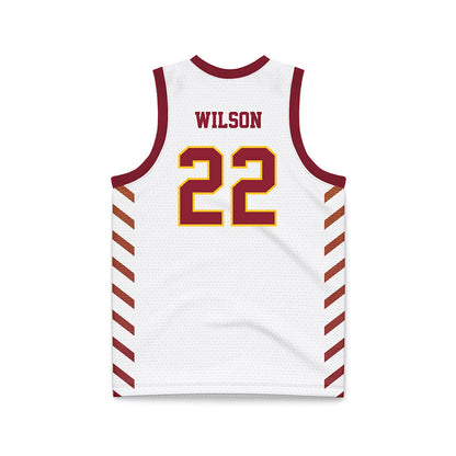 Iowa State - NCAA Women's Basketball : Reagan Wilson - White Basketball Jersey