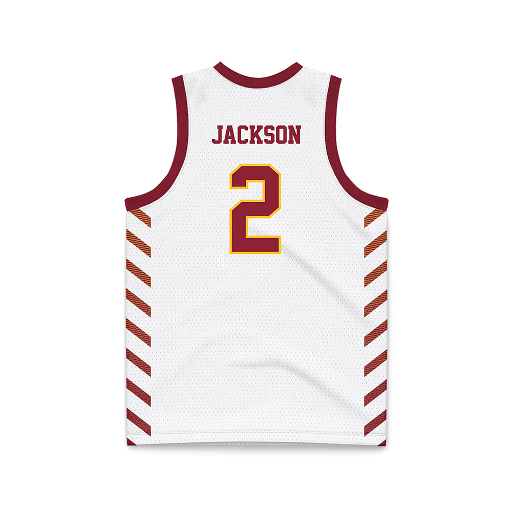 Iowa State - NCAA Women's Basketball : Ariana Jackson - White Basketball Jersey