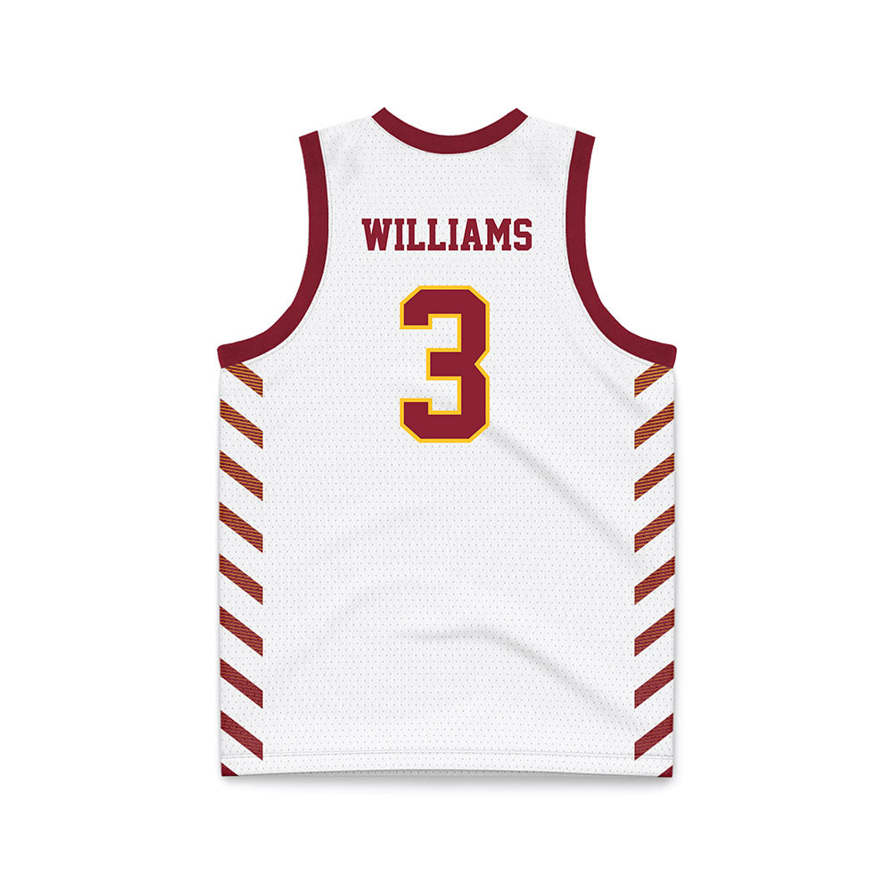 Iowa State - NCAA Women's Basketball : Alisa Williams - White Basketball Jersey