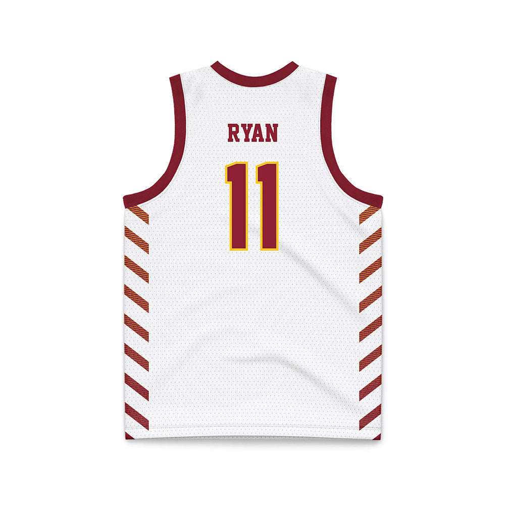 Iowa State - NCAA Women's Basketball : Emily Ryan - White Basketball Jersey