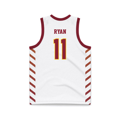 Iowa State - NCAA Women's Basketball : Emily Ryan - White Basketball Jersey