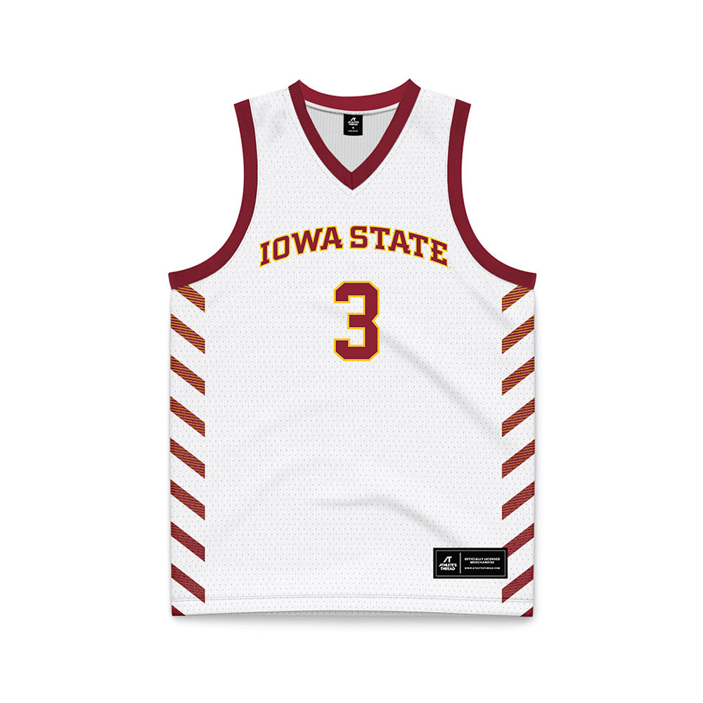 Iowa State - NCAA Women's Basketball : Alisa Williams - White Basketball Jersey