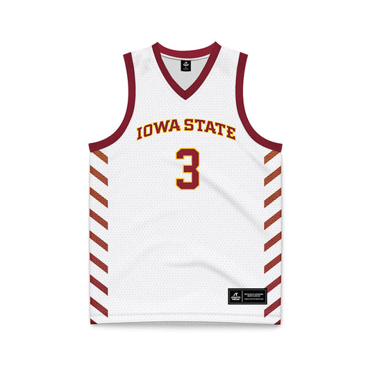 Iowa State - NCAA Women's Basketball : Alisa Williams - White Basketball Jersey