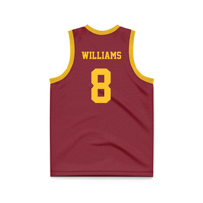 Iowa State - NCAA Women's Basketball : Jada Williams - Cardinal Basketball Jersey-1