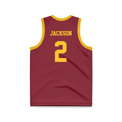 Iowa State - NCAA Women's Basketball : Ariana Jackson - Cardinal Basketball Jersey