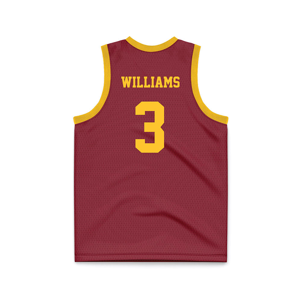 Iowa State - NCAA Women's Basketball : Alisa Williams - Cardinal Basketball Jersey