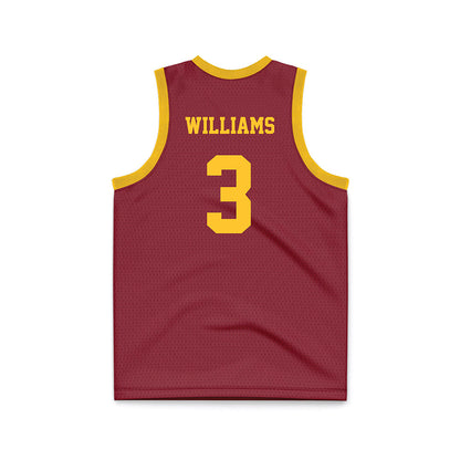Iowa State - NCAA Women's Basketball : Alisa Williams - Cardinal Basketball Jersey