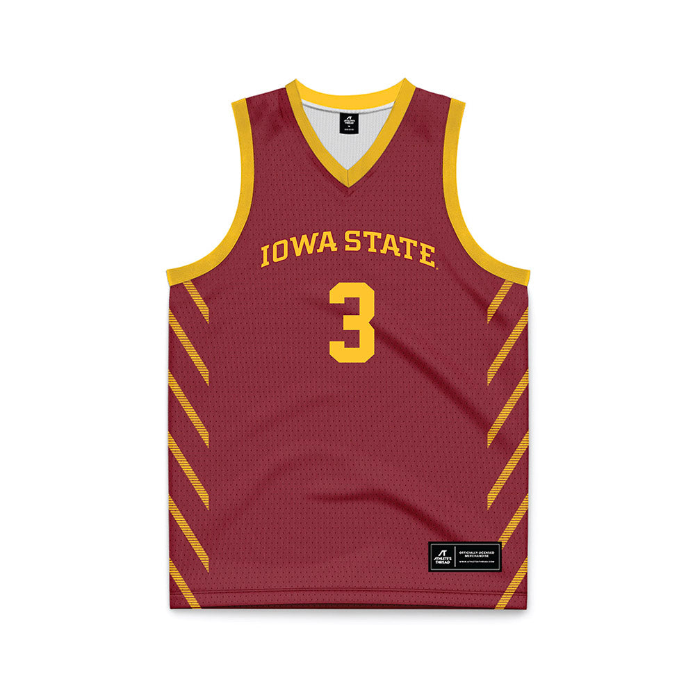 Iowa State - NCAA Women's Basketball : Alisa Williams - Cardinal Basketball Jersey