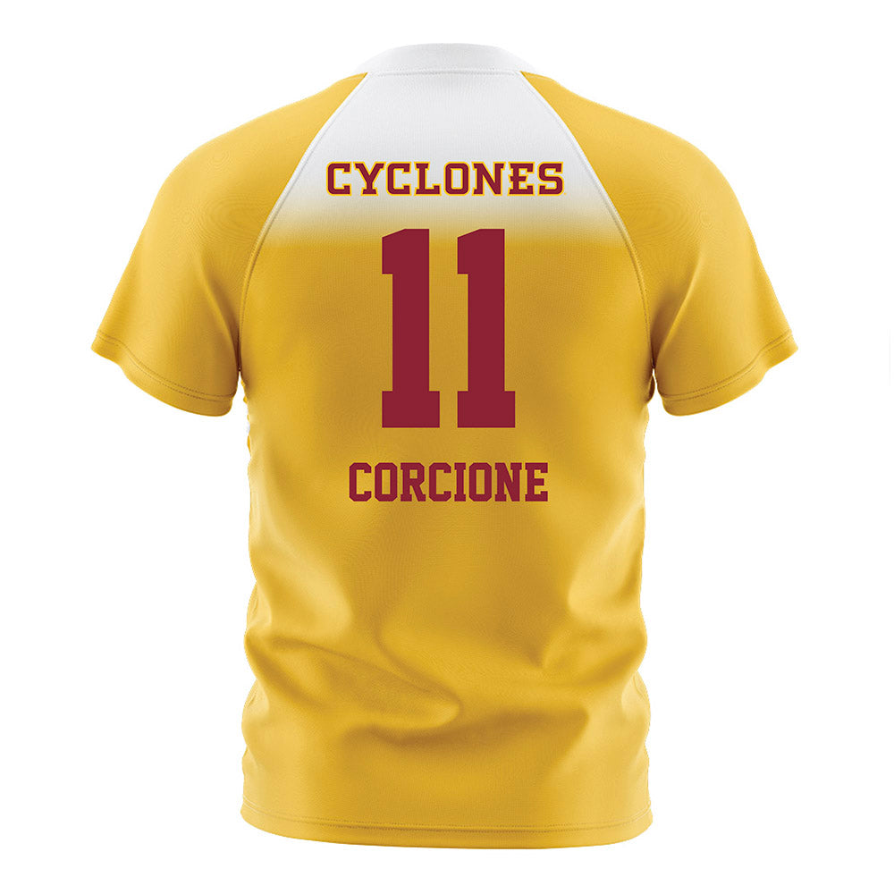 Iowa State - NCAA Women's Soccer : Cassidy Corcione - Gold Soccer Jersey-1