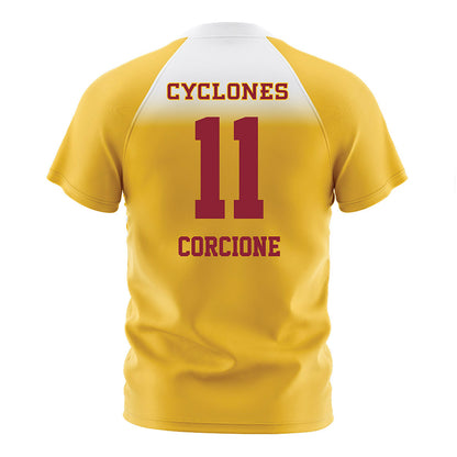Iowa State - NCAA Women's Soccer : Cassidy Corcione - Gold Soccer Jersey-1