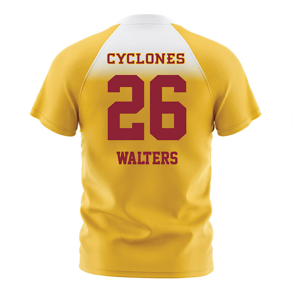 Iowa State - NCAA Women's Soccer : Sydney Walters - Gold Soccer Jersey-1