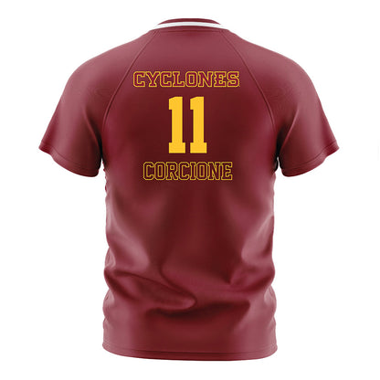 Iowa State - NCAA Women's Soccer : Cassidy Corcione - Cardinal Soccer Jersey-1