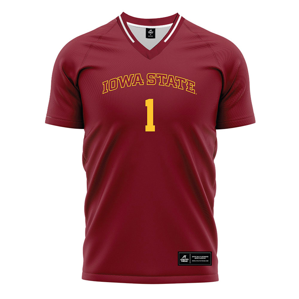 Iowa State - NCAA Women's Soccer : Musuai Isaia - Cardinal Soccer Jersey-0