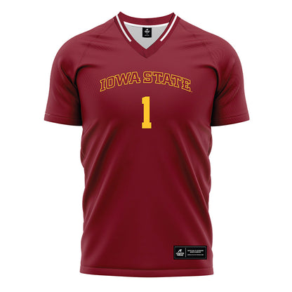 Iowa State - NCAA Women's Soccer : Musuai Isaia - Cardinal Soccer Jersey-0