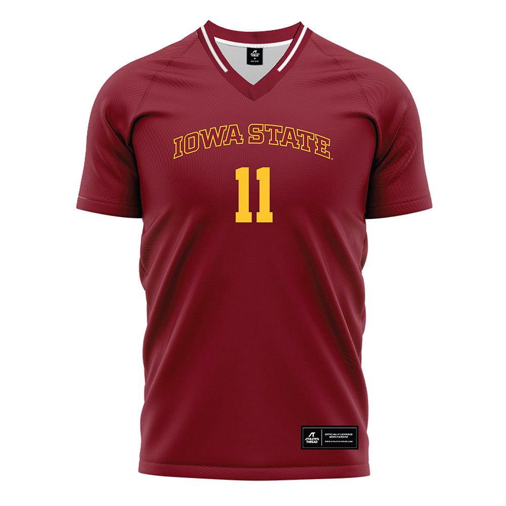 Iowa State - NCAA Women's Soccer : Cassidy Corcione - Cardinal Soccer Jersey-0