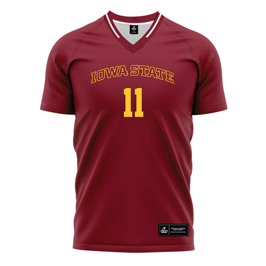 Iowa State - NCAA Women's Soccer : Cassidy Corcione - Cardinal Soccer Jersey-0