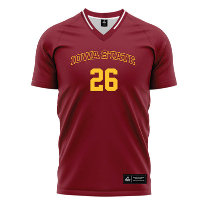 Iowa State - NCAA Women's Soccer : Sydney Walters - Cardinal Soccer Jersey-0