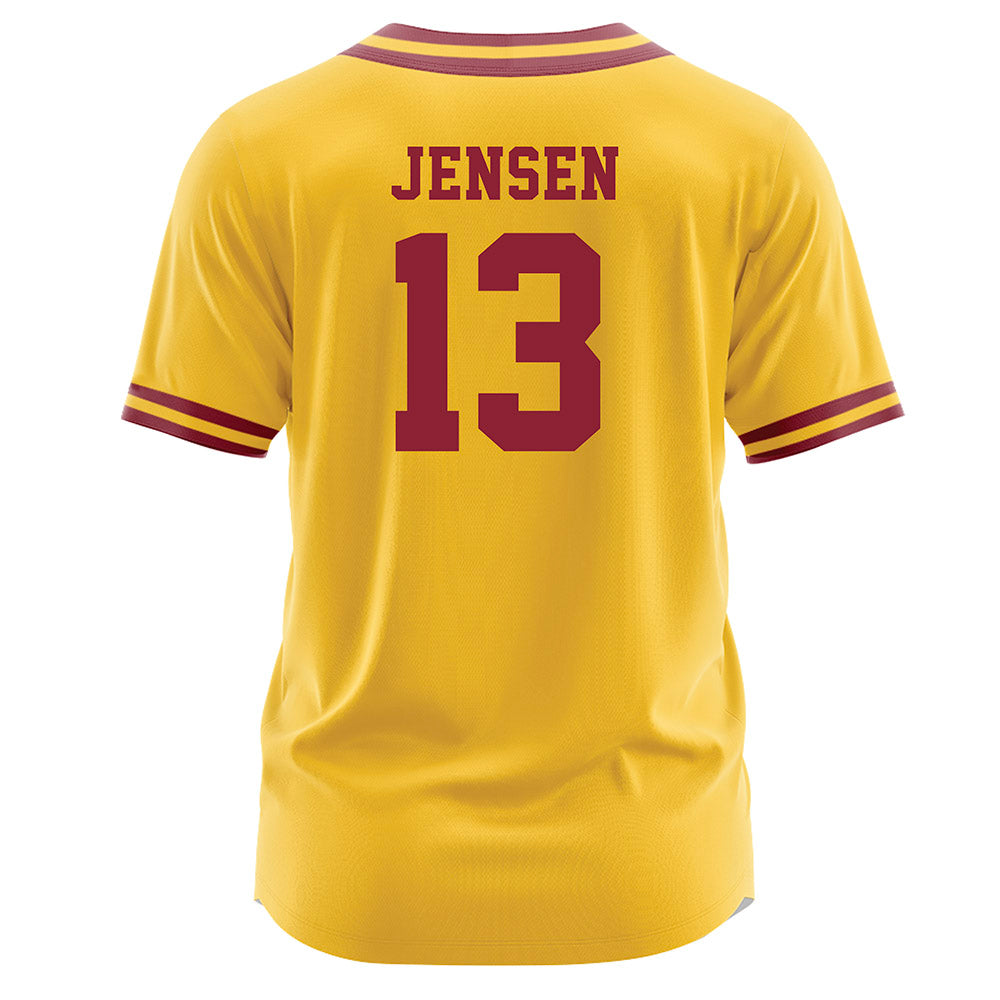 Iowa State - NCAA Softball : Trinity Jensen - Gold Jersey-1