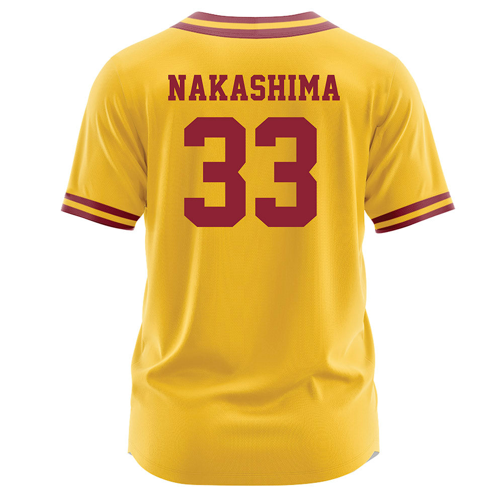 Iowa State - NCAA Softball : Paige Nakashima - Gold Jersey