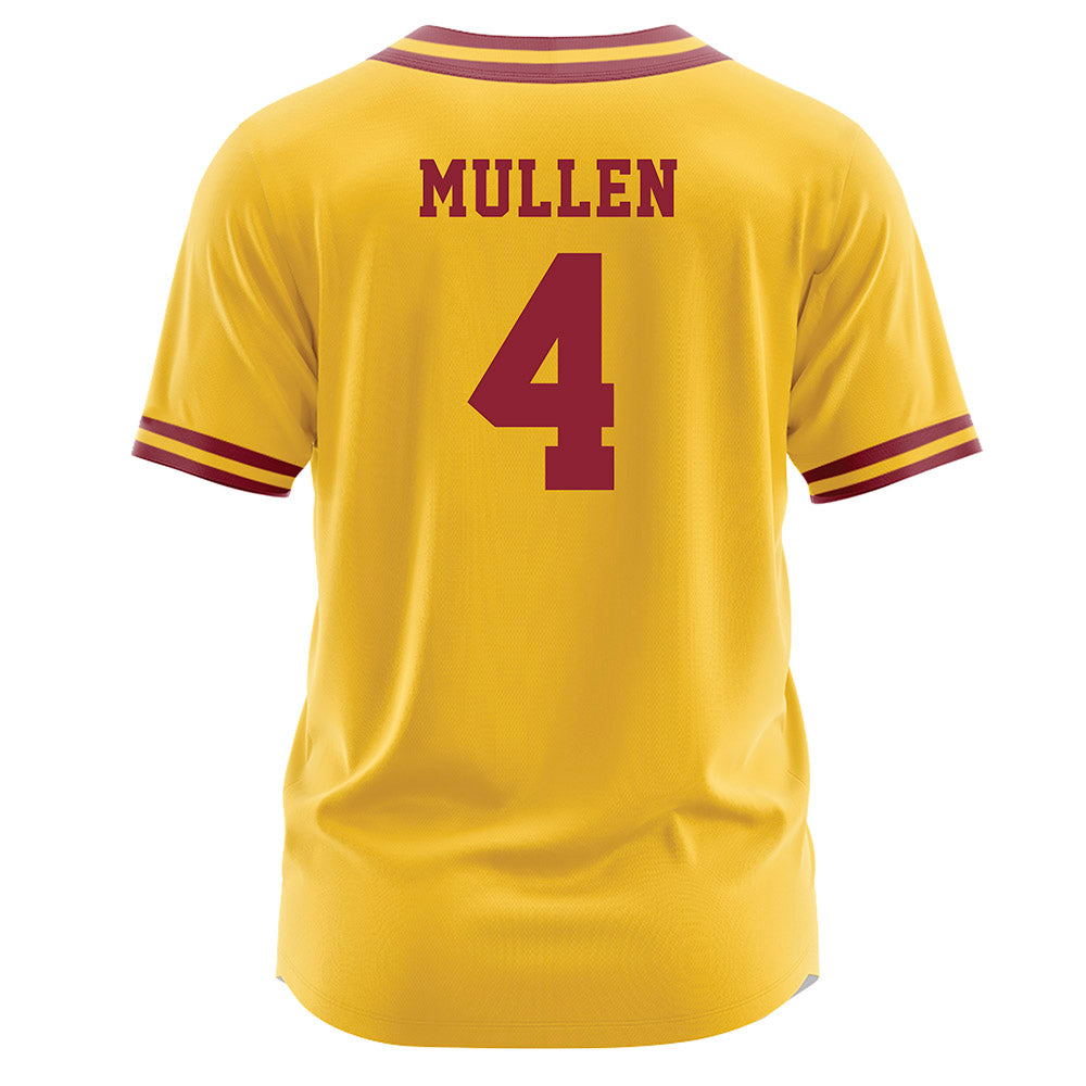 Iowa State - NCAA Softball : Ava Mullen - Gold Jersey-1