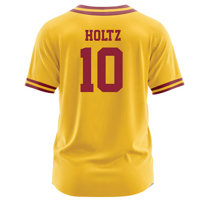 Iowa State - NCAA Softball : Hailey Holtz - Gold Jersey-1