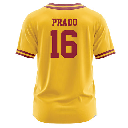 Iowa State - NCAA Softball : Victoria Prado - Gold Jersey