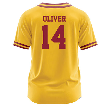 Iowa State - NCAA Softball : Hayleigh Oliver - Gold Jersey