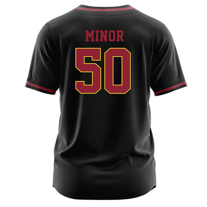 Iowa State - NCAA Softball : Ashley Minor - Black Jersey