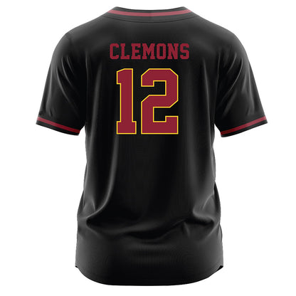 Iowa State - NCAA Softball : Jessie Clemons - Black Jersey-1