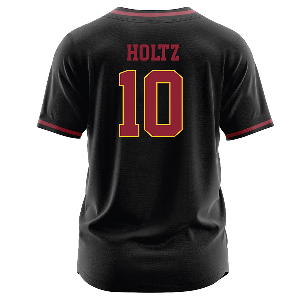Iowa State - NCAA Softball : Hailey Holtz - Black Jersey-1