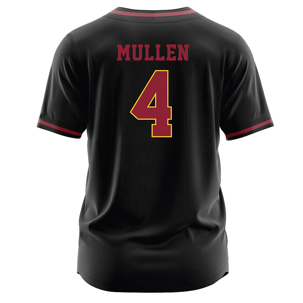 Iowa State - NCAA Softball : Ava Mullen - Black Jersey-1
