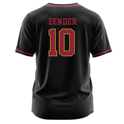 Iowa State - NCAA Softball : paige zender - Black Jersey