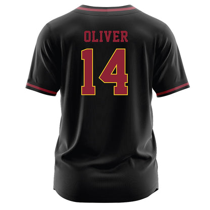 Iowa State - NCAA Softball : Hayleigh Oliver - Black Jersey