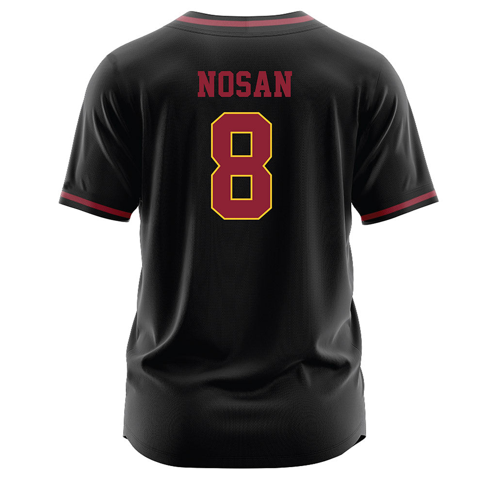 Iowa State - NCAA Softball : Isabelle Nosan - Black Jersey-1