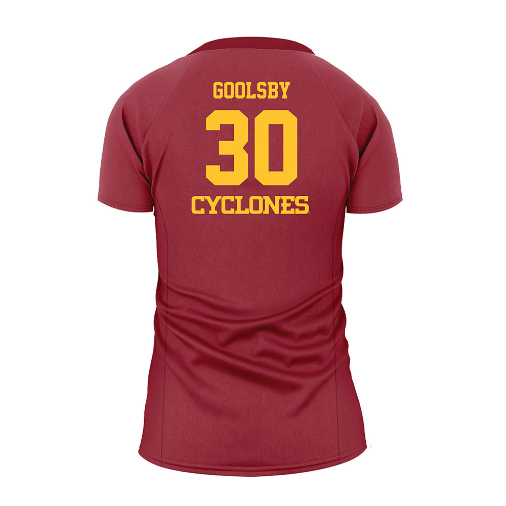 Iowa State - NCAA Women's Volleyball : Alea Goolsby - Cardinal Volleyball Jersey-1