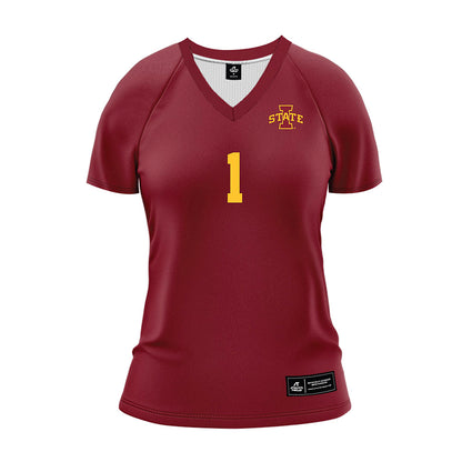 Iowa State - NCAA Women's Volleyball : Pamela McCune - Cardinal Volleyball Jersey-0